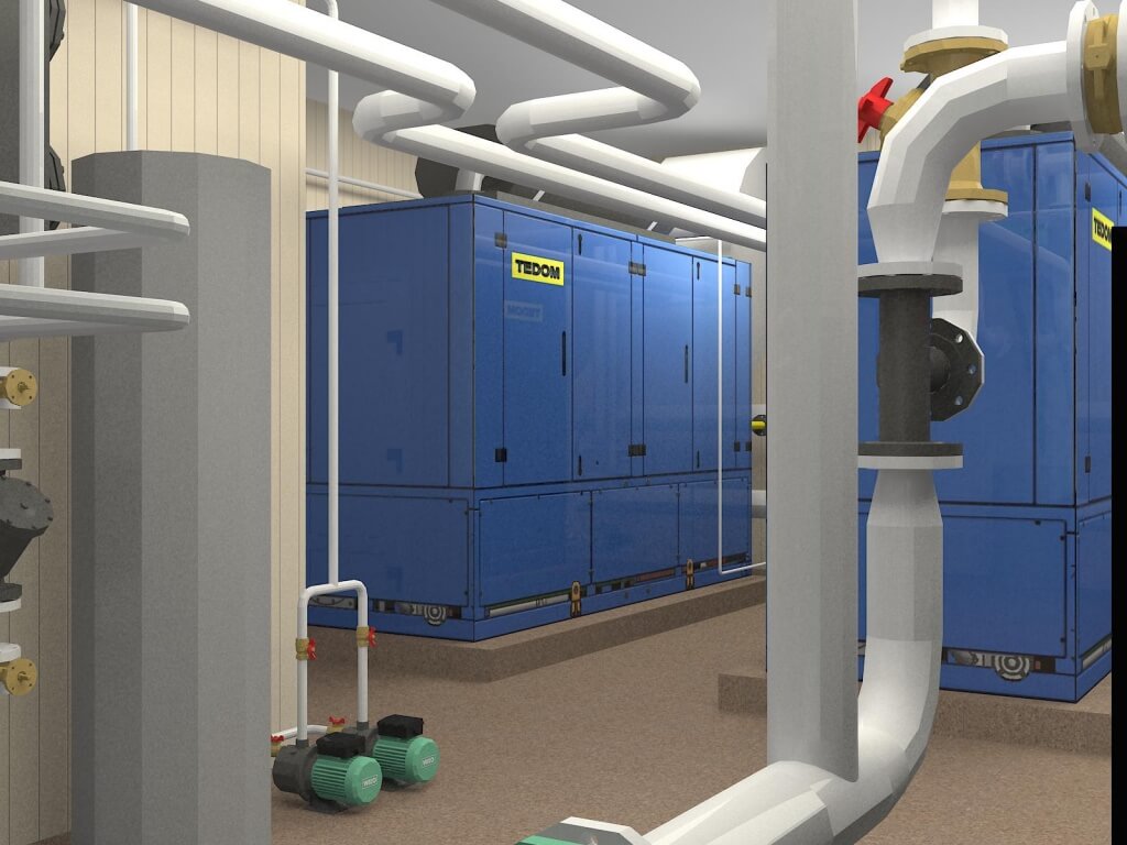 Проект газопоршневой установки